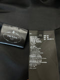 PRADA - Virgin Wool Black Coat Sz 42