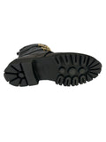 MOSCHINO - Milano Black Leather Boots Sz 40