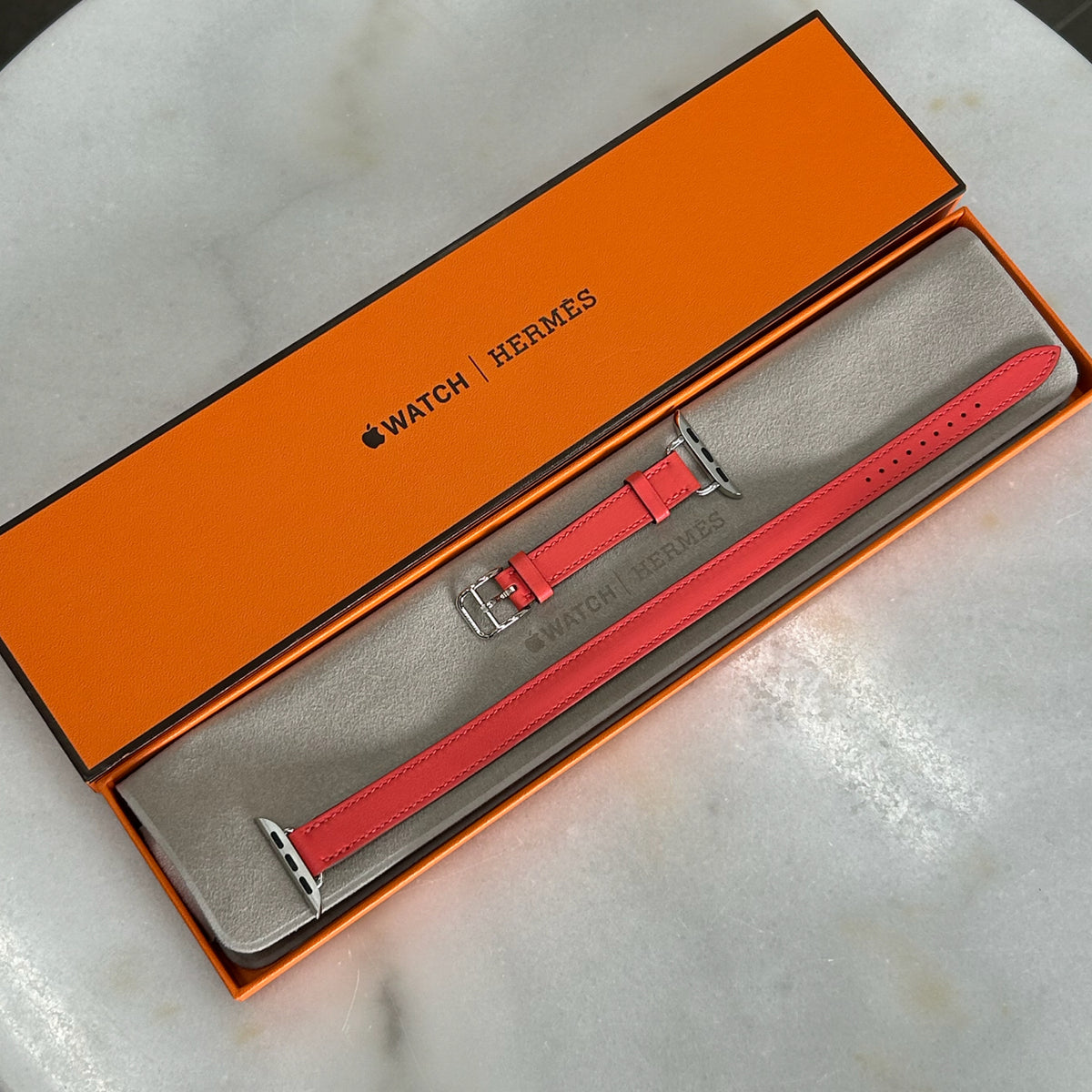 HERMES - Apple Watch Double Tour 41 mm Band Attelage
