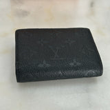 LOUIS VUITTON - Cléa Wallet Black Monogram Empreinte Leather