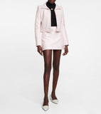 COURREGES Paris - Re-edition Vinyl Cropped Jacket 42 / Suit AUS 10