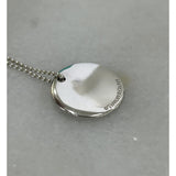 TIFFANY & Co - Notes Alphabet ‘J’ Disc Pendant - Large