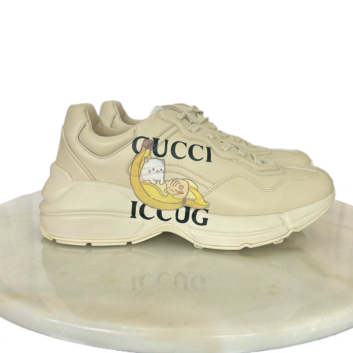 GUCCI x BANANYA - Rhyton Sneakers Ladies Sz 40.5 – Open Vault ...