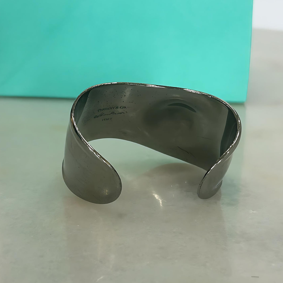 TIFFANY & Co. - Bone Cuff in Ruthenium