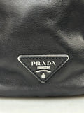 PRADA - Black Leather Tote / Shoulder Bag