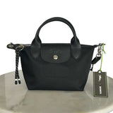 LONGCHAMP - Le Pliage Energy XS Black Top Handle Bag