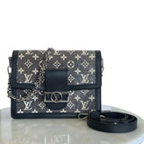 LOUIS VUITTON - Dauphine MM Denim & Leather Bag