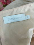 ZIMMERMANN - Tropicana Tie Sleeve Dress Sz 2
