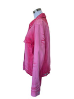 GIVENCHY - Luster Denim Jacket in Pink Sz S