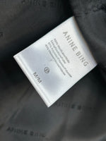 ANINE BING - Tay Black Wool Vest Sz M