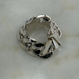HERMES - Boucle Sellier AG 925 Silver Chain Bracelet
