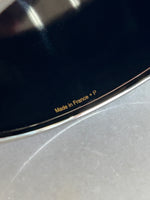 HERMÈS - Extra Wide Blue Ribbon Enamel Bangle