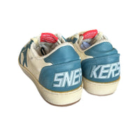 GOLDEN GOOSE - Ball Star Sneakers in Blue/White Sz 40