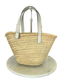 LOEWE - Medium Basket Bag in Palm Leaf Raffia & Calf