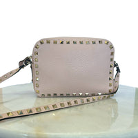 VALENTINO - Pink Rockstud Camera Bag