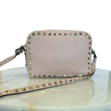 VALENTINO - Pink Rockstud Camera Bag