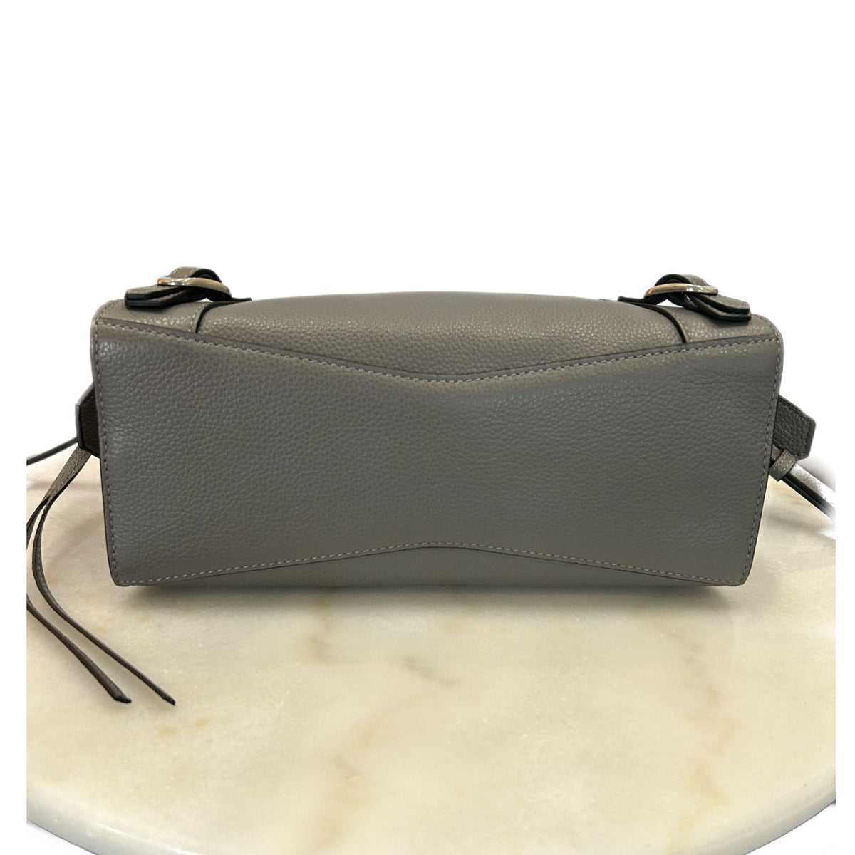 BALENCIAGA - Neo Classic Grey Mini City Bag