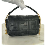 FENDI - Mini Baguette Black Bag
