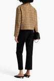 SANDRO - Checked Bouclé-Tweed Blazer Sz FR 38 / Suit M