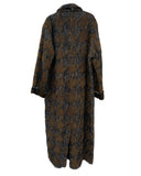 AVANT TOI - Felted Wool- Blend Houndstooth Coat Sz XL