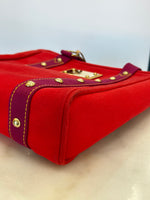 LOUIS VUITTON - Antigua Cabas MM Tote in Red