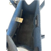 JIMMY CHOO - Riley Blue Leather Handbag