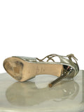 JIMMY CHOO - Lang Sandals in Champagne Sz 39