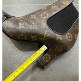 LOUIS VUITTON - Monogram Revival Ankle Boots Sz 36.5