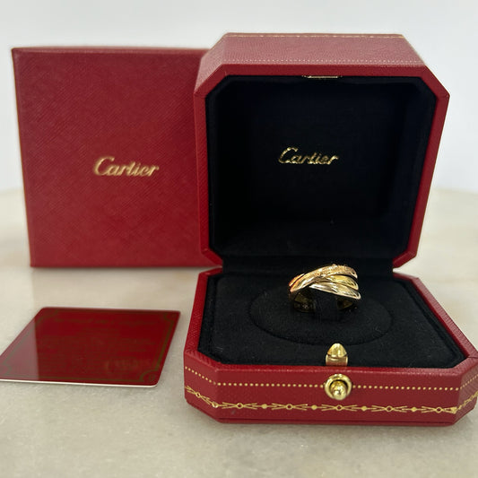 CARTIER - Les Must De Cartier Trinity Ring Sz 52