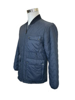 Z ZEGNA - Navy Blue Quilted Jacket Sz M