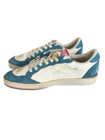 GOLDEN GOOSE - Ball Star Sneakers in Blue/White Sz 40