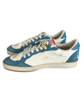 GOLDEN GOOSE - Ball Star Sneakers in Blue/White Sz 40
