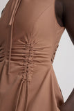 SCANLAN THEODORE - Cotton Sateen Almond Cargo Dress Sz 6