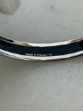 HERMES - Clous en Trompe L'Oeil Enamel Slim Bangle