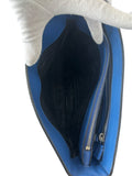 PRADA - Cobalt Blue Saffiano Leather Messenger Bag