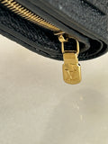 LOUIS VUITTON - Cléa Wallet Black Monogram Empreinte Leather