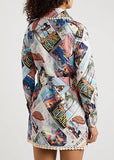 ZIMMERMANN - Postcard Shirt Mini Dress Sz 2