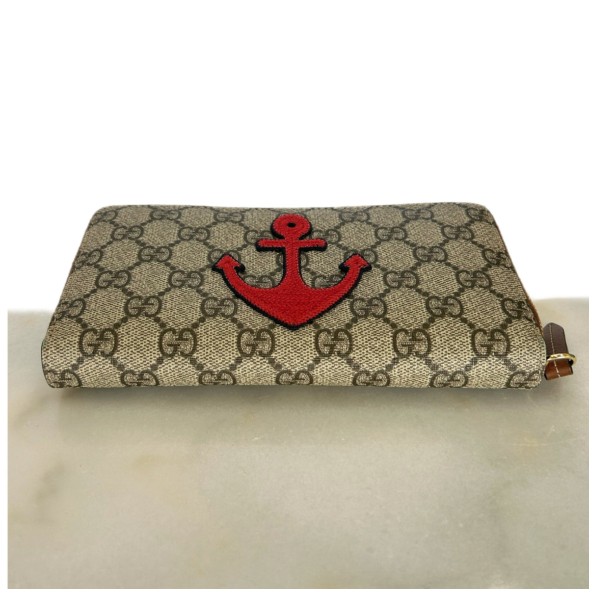 GUCCI - GG Monogram Anchor Wallet