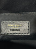 SAINT LAURENT - Lou Black Soft Quilted Leather Camera Bag