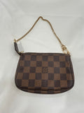 LOUIS VUITTON - Mini Pochette Accessories in Damier Ebene