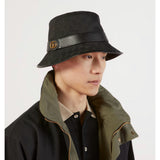 GUCCI - GG Canvas Bucket Hat Sz L