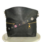 LOUIS VUITTON - Melie Monogram Empriente Black Shoulder Bag