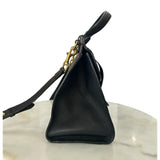 GUCCI - Black Marmont Top Handle Shoulder Bag