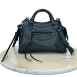 BALENCIAGA - Neo Classic Black Mini City Bag