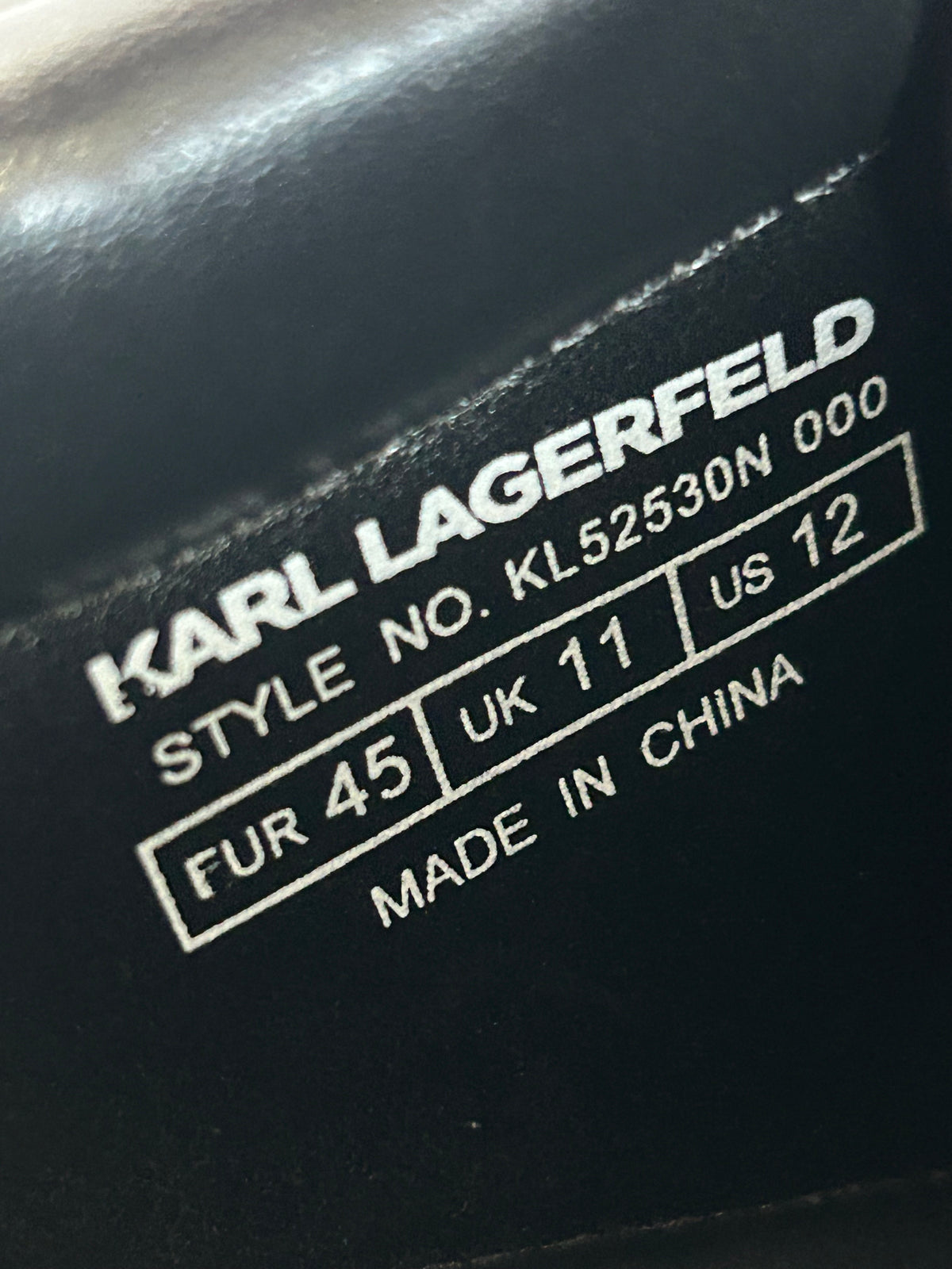 KARL LAGERFELD - Ikon NFT Kapri Sneakers. Men’s Sz 12