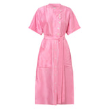 OROTON - Candy Pink Silk Dress Sz 14 (Suit 10-14)