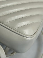 SAINT LAURENT - Lou Crema Soft Quilted Leather Camera Bag