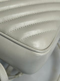 SAINT LAURENT - Lou Crema Soft Quilted Leather Camera Bag