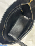 CHANEL - Caviar Medallion Tote Bag in Black