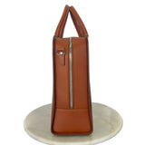 CARL FRIEDRIK - Palissy Overnight Bag in Cognac Leather